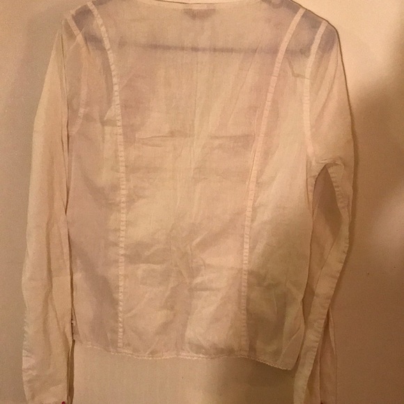 Hollister boho or bohemian style long sleeve shirt - Picture 7 of 7